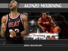 Alonzo Mourning Wallpaper | NBA Wallpaper | BBallOne.com